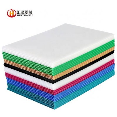 Best Price Pp Material 2mm 3mm 4mm 5mm 6mm White Corrugated Plastic Board/corflute Sheet/corex Board